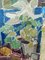 Fiori bianchi, anni '50, Olio su tela, con cornice, Immagine 4