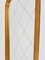 Large Mid-Century Golden Wall Mirror with Faceted Check Pattern, Austria, 1950s 19