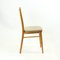 Mid-Century Dining Chair in Blond Wood, Former Czechoslovakia, 1960s, Image 8