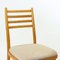 Mid-Century Dining Chair in Blond Wood, Former Czechoslovakia, 1960s 5
