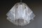 Minimalistischer Castata Kronleuchter mit stellasförmigem Kristallglas von Stilux Milano, 1950 8