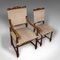 English Dining Chairs in Walnut, 1910s, Set of 8, Image 9