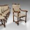 English Dining Chairs in Walnut, 1910s, Set of 8 2