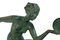 Alexandre-Joseph Derenne, Art Deco Skulptur Tänzerin Paineous, 1930er, Babbitt & Marble 4