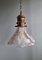 Holophane Pendant Lights in Grooved Glass, 1920s, Set of 2 16