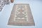 Muted Handmade Low Pile Neutral Rug, Image 3