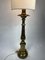 Lámpara de pie francesa antigua de bronce dorado, siglo XIX, Imagen 7