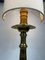 Antike Französische Stehlampe aus Goldener Bronze, 19. Jahrhundert 2