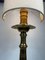 Antique French Floor Lamp in Golden Bronze, 19th Century 2