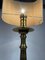 Antike Französische Stehlampe aus Goldener Bronze, 19. Jahrhundert 10