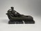 Antonio Canova, Paolina Borghese Skulptur, 1950er, Bronze & Marmor 3