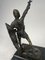 Enrico Butti, Bronze and Marble Statuette Warrior of Legnano, 1890s, Bronze & Marble 5