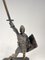 Enrico Butti, Bronze & Marmor Statuette Warrior of Legnano, 1890er, Bronze & Marmor 2