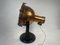 Lampada da tavolo Naval Spotlight in rame e ottone, anni '40, Immagine 10