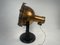 Lampe de Bureau Spotlight Naval en Cuivre et Laiton, 1940s 10