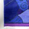 Space Age Pop Art Rug in Blue & Purple, 1970s, Image 11