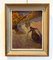 Edouard Baud, Promenade D'automne, 1914, óleo sobre cartón, enmarcado, Imagen 2