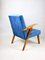 Fauteuil Ocean Blue attribué à Mieczyslaw Puchala, 1970s 10