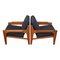 Vintage Danish Teak Lounge Chairs by Arne Wahl Iversen for Komfort, Set of 2 3
