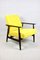 Vintage Yellow Fox Easy Chair, 1970s 1