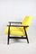 Vintage Yellow Fox Easy Chair, 1970s, Image 6