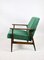 Vintage Green Fox Easy Chair, 1970s 7