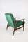 Vintage Green Fox Easy Chair, 1970s 8
