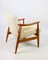 GFM 300-202 Armchair in Bucked Beige by J.Kedziorek, 1970s 8