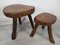 Brutalistic Coffee Table and Stools, 1970s, Set of 7 13