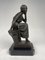 Art Deco Bronze & Marble Woman Sculpture, 1920s, Image 7