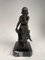 Art Deco Bronze & Marble Woman Sculpture, 1920s, Image 10