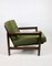 Fauteuil Vintage en Olive Boucle, 1970s 8