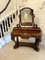 Antique Carved Mahogany Dressing Table, 1860s 4
