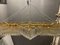 Lámpara de techo con prisma grande de cristal de Murano, años 70, Imagen 5