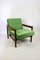 Vintage Armchair in Light Green, 1970s, Image 1