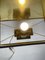 Lámpara dorada de latón, años 60, Imagen 6