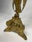 Antike Kerzenhalter aus Goldener Bronze, 2 . Set 6