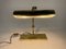 Lámpara de mesa Ministeriale vintage de latón, años 60, Imagen 2