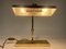 Lámpara de mesa Ministeriale vintage de latón, años 60, Imagen 6