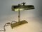 Lampe de Bureau Ministeriale Vintage en Laiton, 1960s 5