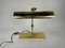 Vintage Ministeriale Table Lamp in Brass, 1960s 4