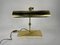 Vintage Ministeriale Table Lamp in Brass, 1960s, Image 4