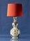 Handcrafted Polychrome Table Lamp from Antique Royal Delft, 1913 5