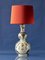 Handgefertigte polychrome Tischlampe von Antique Royal Delft, 1913 5