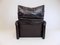 Leather Lounge Chair by Vico Magistretti for Cassina, 1960s 5