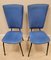 Italienische Mid-Century Stühle in Grün & Blau, 1970er, 4er Set 9