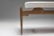 Italian Wooden Bench with Upholstered Seat, 1970s, Image 6