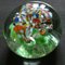 Floral Paperweight in Murano Glass, 1950s 2