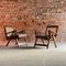 PJ-010705 Compass Lounge Chairs in Teak by Pierre Jeanneret, 1956, Set of 2 7