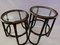 Vintage French Bamboo Stools, 1940s, Set of 2 2